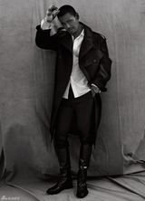 高清图：邵兵两大男刊封面气场颓废 新片合作吴彦祖