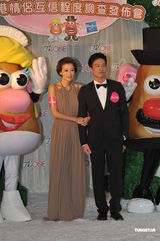 组图：谢婷婷安志杰甜蜜秀 对霆锋柏芝复合不表态