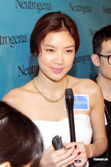 高清图：乐基儿无计划做妈妈 透露将与黎明一起工作