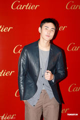 高清组图：刘嘉玲阮经天张智霖出席名店开幕派对