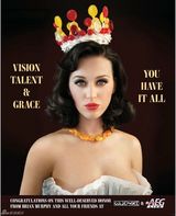 组图：凯蒂佩里获公告牌年度女艺人奖