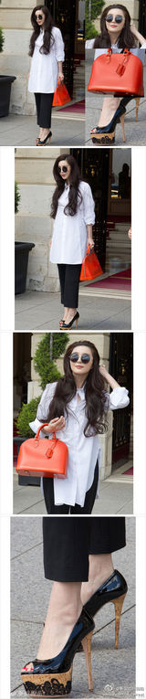 明星爱街拍35期：夏日清爽白色搭配