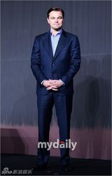 组图：莱昂纳多韩国宣传《姜戈》曝爱泡菜烤肉