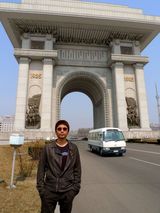 高清组图：沙宝亮三宝等赴朝鲜游记