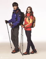 高清图：李敏镐允儿情侣运动写真活力四射