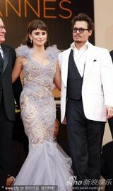 高清图：《加勒比4》首映礼 约翰尼·德普帅气现身