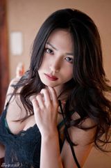 高清图：25岁日本女星川村由纪性感写真秀美胸