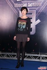 组图：陈柏霖新片《变身》首映 郭雪芙迟到致歉