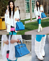 组图：明星爱街拍第七期之开衫毛衣VS复古衬衫