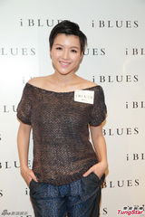 组图：余思敏出席活动 笑称郑中基偷食报道太假