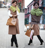 组图：明星爱街拍第二期 秋冬不可缺少各式围巾