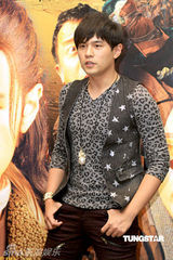 幻灯图集：周杰伦上海宣传《刺陵》 不在乎票房高低