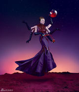 组图：生化女郎米拉-乔沃维奇拍摄限量版玄幻年历