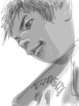 组图：《灌篮高手》作者发微笑系列漫画为灾民打气