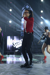 组图：好声音哈林战队对决 改编阿妹神曲致敬