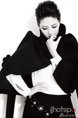 高清组图：高圆圆秋冬潮装写真 白领轻熟女形象