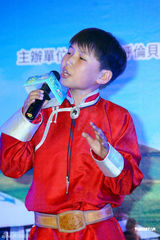 组图：布仁巴雅尔来台推广旅游 乌达木称最爱周杰伦