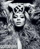 组图：碧昂斯写真登杂志封面 分享自我疗伤心得