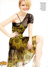 组图：艾玛-斯通登《Vogue》封面展风情