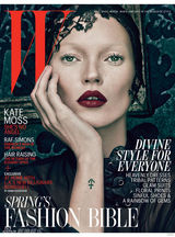 超模凯特-莫斯《W》颠覆修女装：我不是天使(组图)