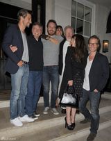 组图：《普罗米修斯》众星聚餐 气氛融洽有爱