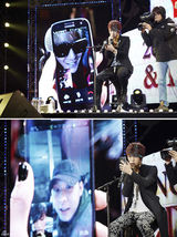 组图：金在中首场个人演唱会与粉丝共狂欢