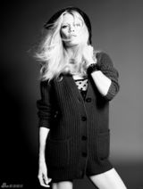 高清组图：40岁超模克劳蒂亚-雪佛登《Vogue》