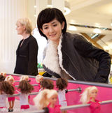 组图：黄晓明携手谢娜 体验伦敦时尚之旅