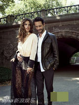 组图：巴西超模《VOGUE》联袂大片演绎缠绵爱恋