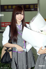 组图：乃木坂46首次来台 吸引众多宅男粉丝