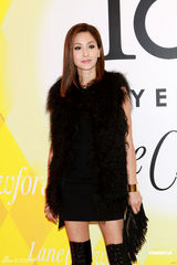 组图：众明星参加时尚派对 刘嘉玲否认与张柏芝不合