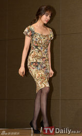 高清图：尹恩惠朴有天新剧《想见你》记者会