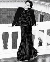 幻灯图：梅婷早春写真出炉 面若皎玉肤如凝脂