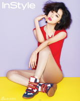 组图：f(x)雪莉抹胸礼服下衣失踪装打造性感