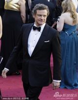 组图：《国王演讲》主演亮相红毯 科林呼声最高