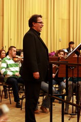 高清图：陕北民歌赴欧演唱会华沙站排练花絮