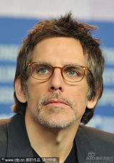 幻灯图集：《格林伯格》记者会 本-斯蒂勒亮相