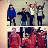 组图：台湾18岁美女模仿林书豪爆红