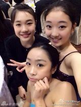 组图：花滑17岁小将李子君清纯可爱获粉丝喜爱