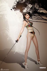 组图：群星赤裸上阵拍慈善写真 Selina伤前作品曝光