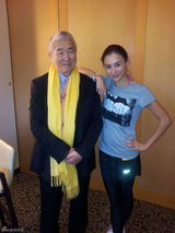 组图：张柏芝携子会亲友 lucas调皮小Q听话