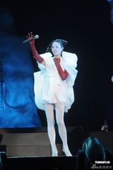 组图：王菲香港演唱会开场 刘嘉玲李亚鹏现身支持