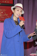 组图：梅艳芳蜡像揭幕 郭可盈彭敬慈怀念梅姐