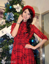 组图：盘点众大牌女明星经典旧日圣诞装