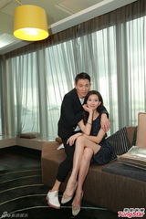 组图：刘德华林志玲做访问男帅女靓