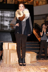 高清组图：古天乐谢婷婷出席国际短片展