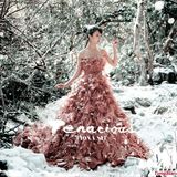 组图：薛凯琪新专辑全裸晒背 薄纱遮面演绎性感