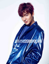 组图：李敏镐登杂志封面 长腿型男魅力难挡