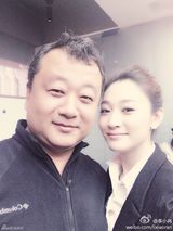 组图：《大丈夫》庆功会 李小冉俞飞鸿亲密合影