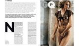 组图：C罗女友伊莉娜-莎伊克性感登《GQ》封面